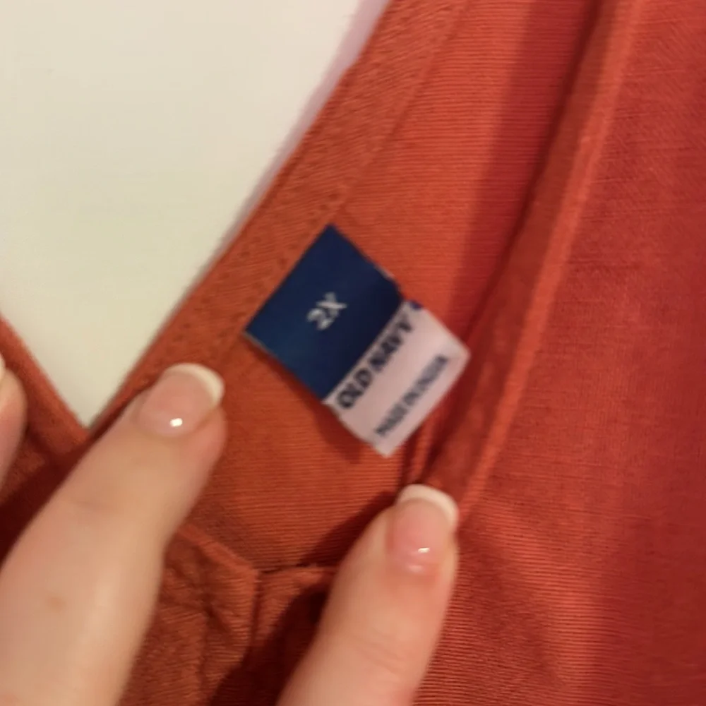 Old Navy Dress NWT 2X Orange Sleeveless - Picture 4 of 6